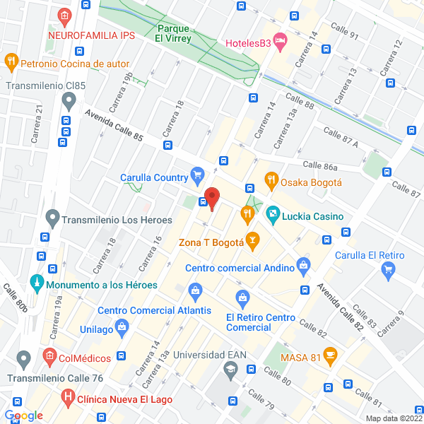 Map of I Love Tokio Couture