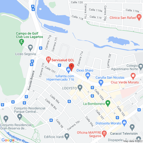 Map of Expocredit Colombia S.A.S