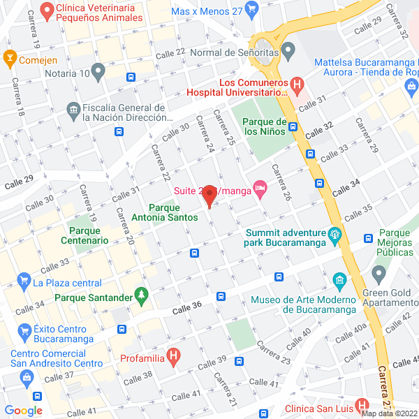 Map of Envíos 33 Express