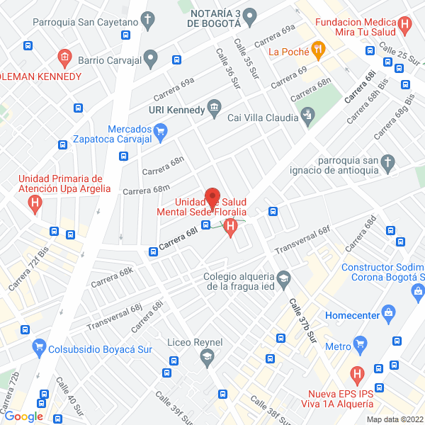 Map of Speed Sign S.A.S.