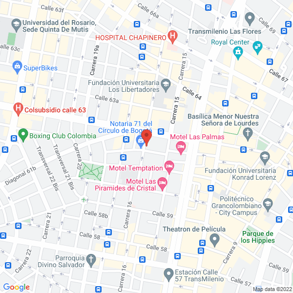 Map of Nevada Suites