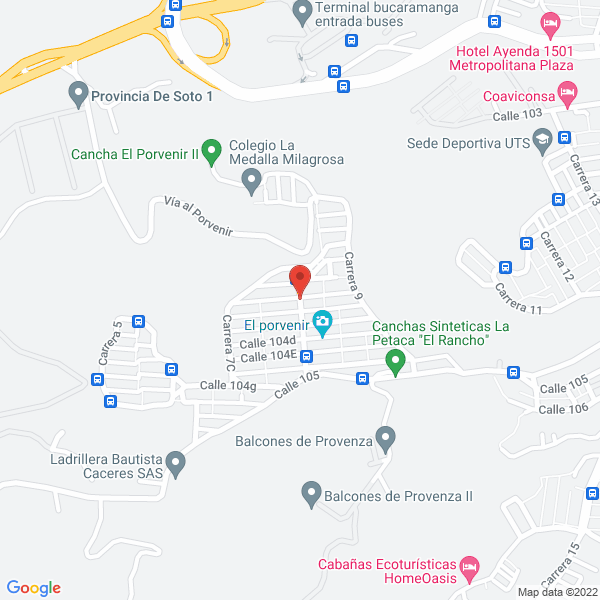 Map of P&M Publimarket