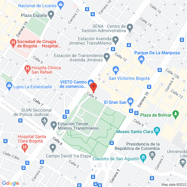 Map of Extintores Y Seguridad
