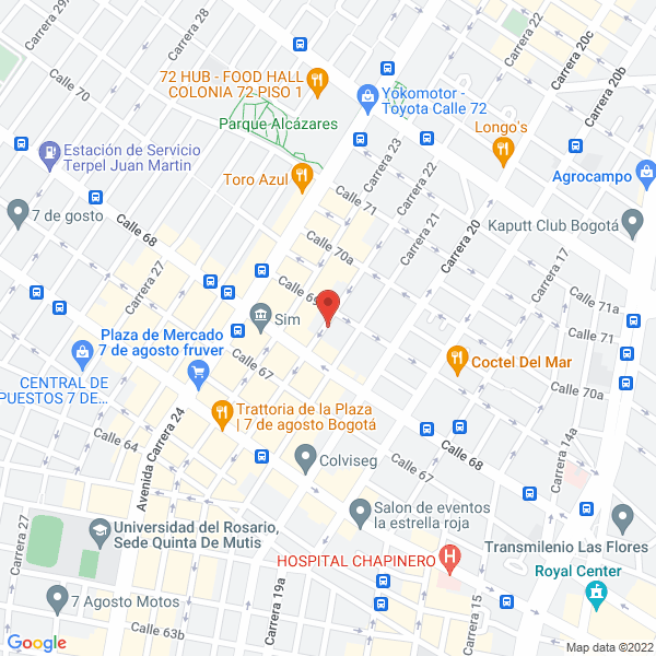 Map of Maquitec De Colombia