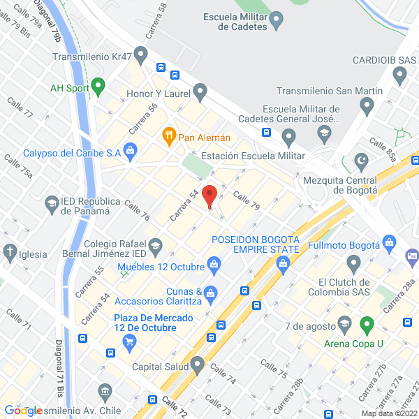 Map of Laboratorio Diesel Group S.A.S.