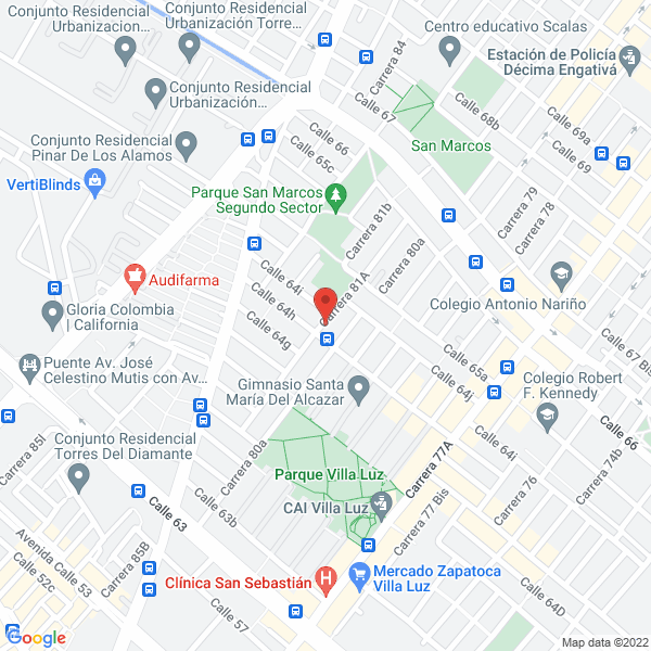 Map of Lud Creativo S.A.S