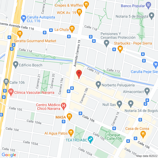 Map of Restaurante Bimbi