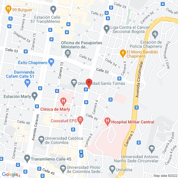 Map of Container Point S.A.S