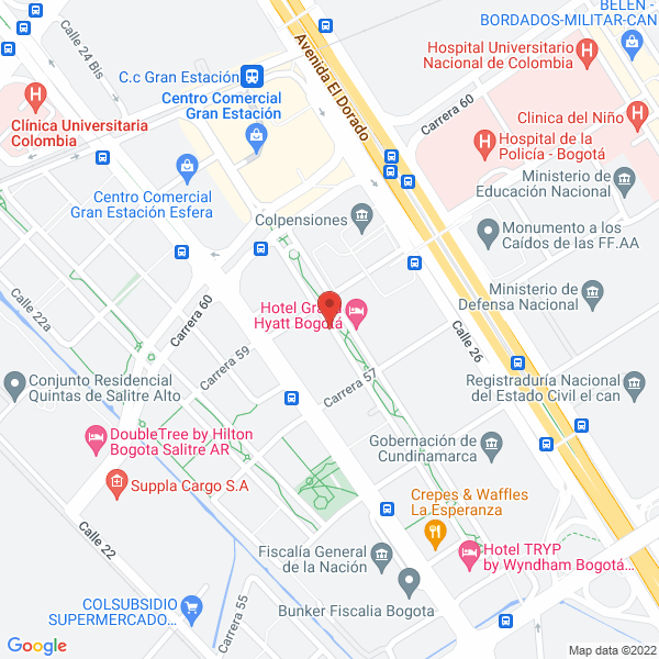 Map of Hidraulica E Incendio S.A.S