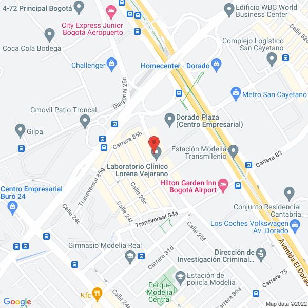 Map of Sion Soluciones Inteligentes S.A.S