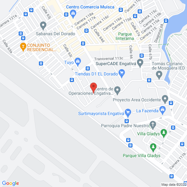 Map of Montacargas Fernándo Suárez