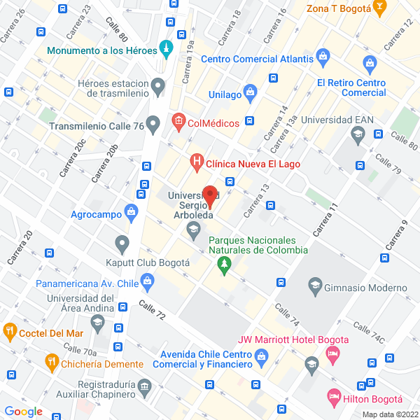 Map of Confecciones Y Dotaciones Latina Ltda.