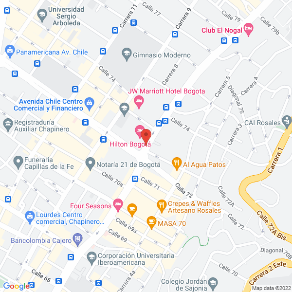 Map of Constructora Inmobiliaria Islandia S.A.S.