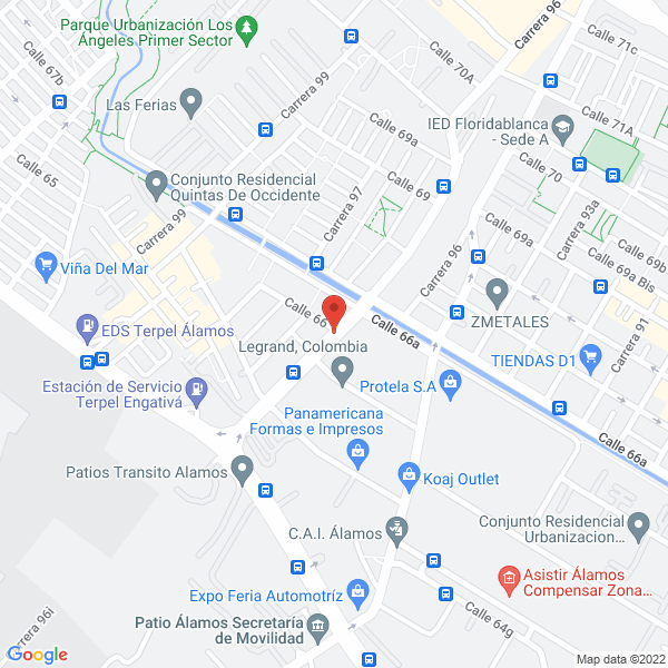 Map of Inflables Nissi
