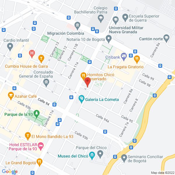 Map of Sushi Bar