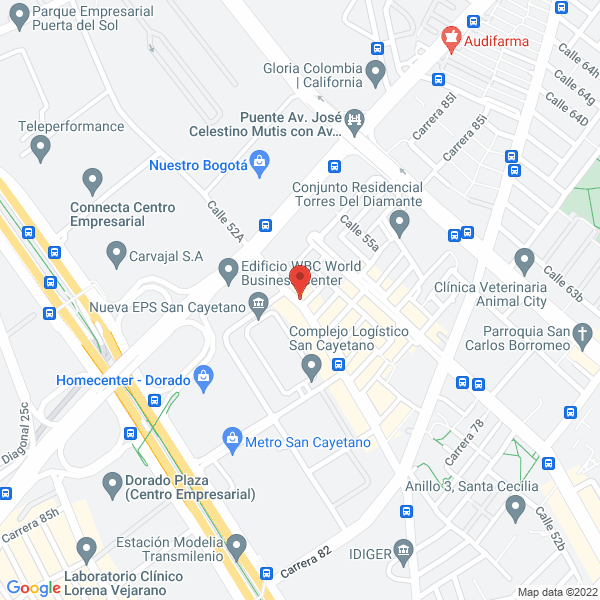 Map of Logicargo Internacional S.A.S.