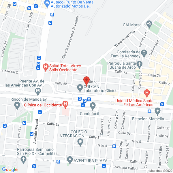 Map of Logissmex S.A.S.