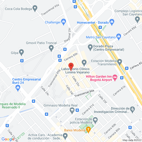 Map of Logística De Comercio Y Aduana Logicas S.A.S.