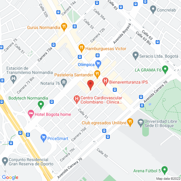 Map of Logística De Importaciones Ltda.