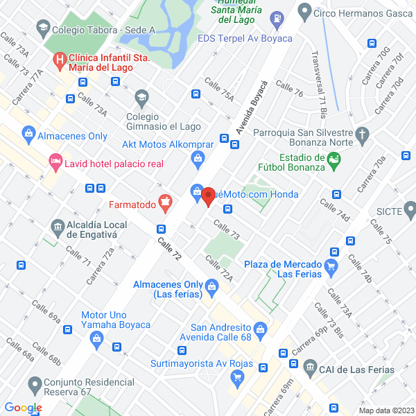 Map of Logística E Ingeniería En Suministros Y Servicios Ltda.