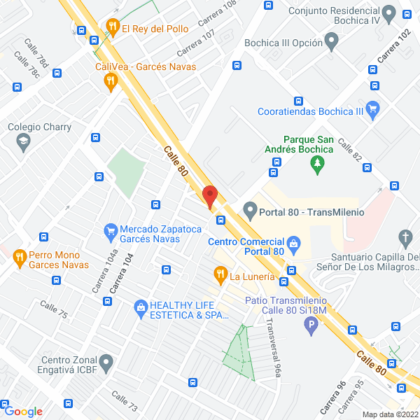 Map of Logística En Comercio Exterior Ltda.
