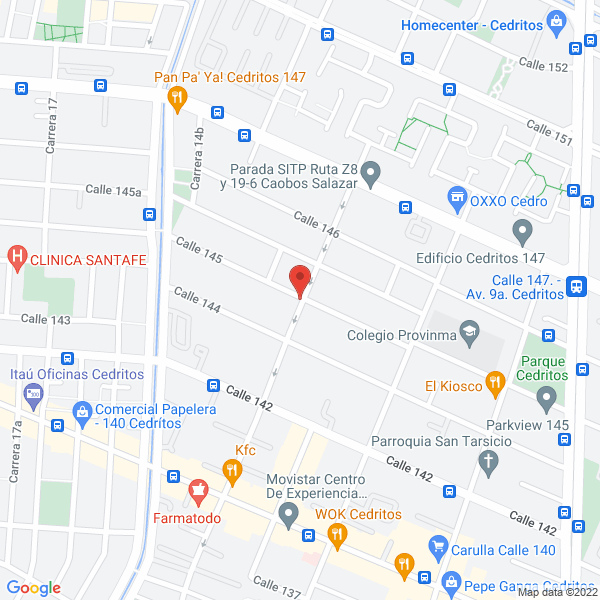 Map of Logos Soluciones Inmobiliarias Ltda.
