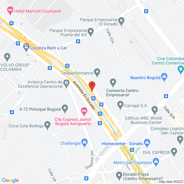 Map of Logyca / Servicios S.A.S.