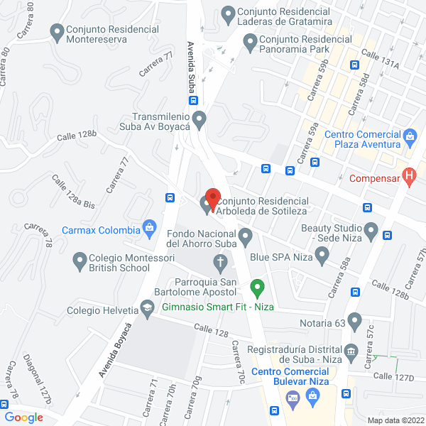 Map of M.K.T. Logistics Ltda.