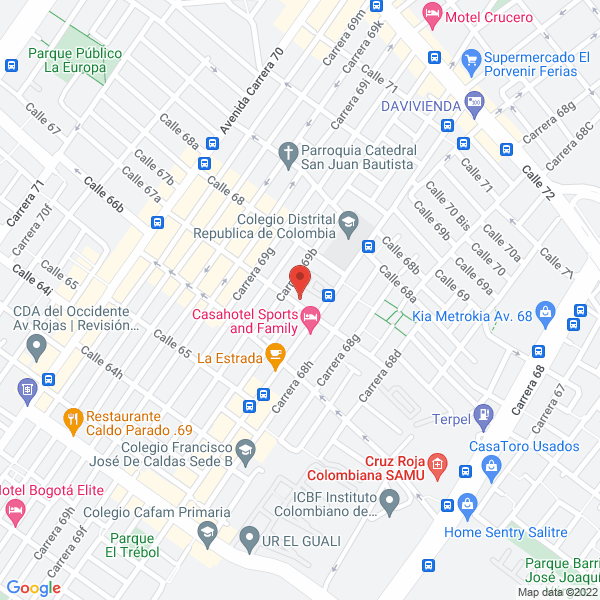 Map of Mac Suministros S.A.S.