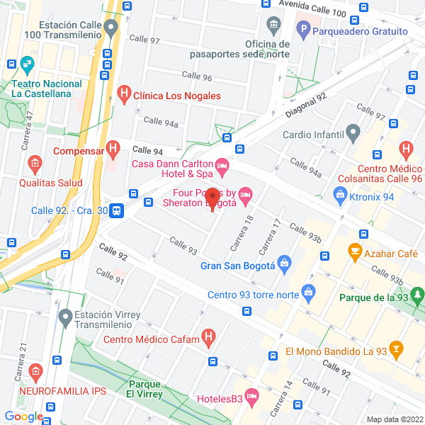 Map of Magma Hospitality Consulting S.A.S.