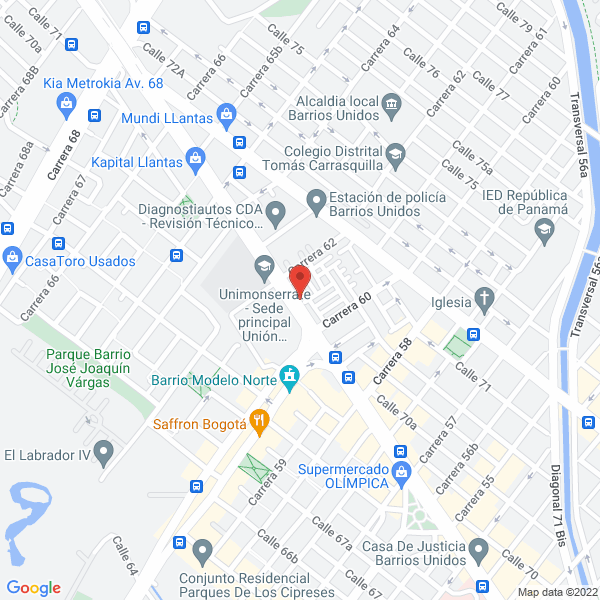 Map of Magnovet S.A.S.