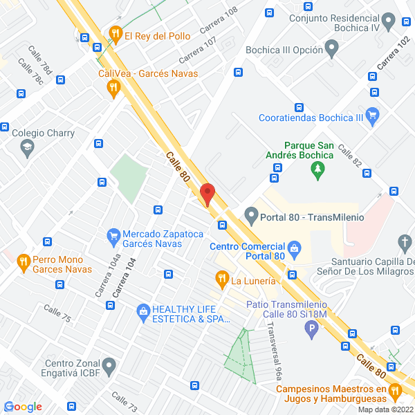 Map of Makyequipos Ltda.