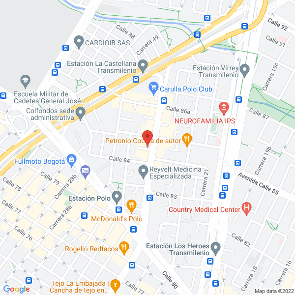 Map of Malabeth S.A.S.
