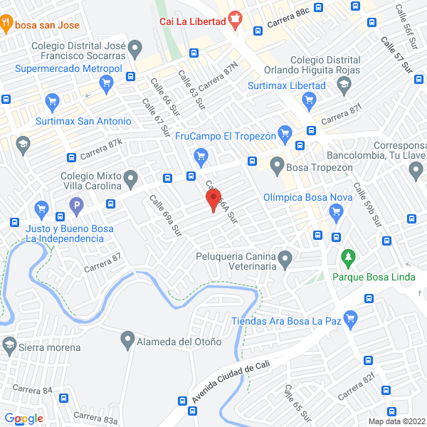 Map of Seguridad Te & Fe Ltda.