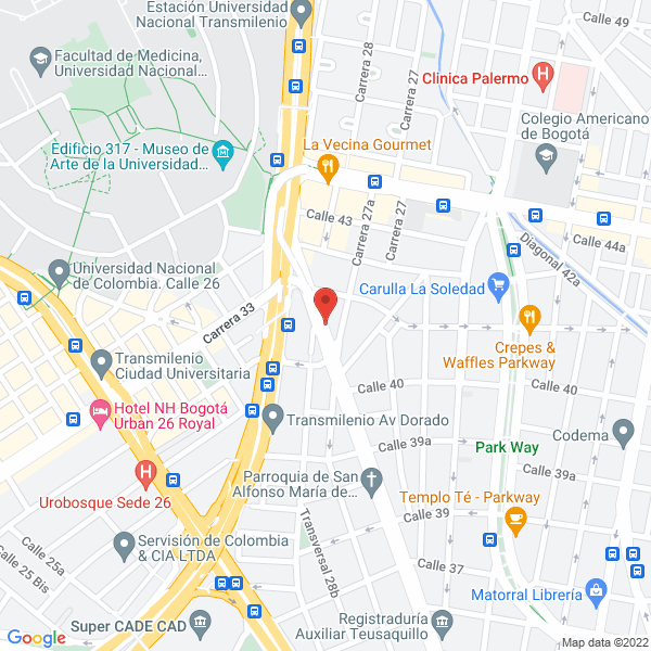 Map of Seguridad Y Rastreo Ltda.
