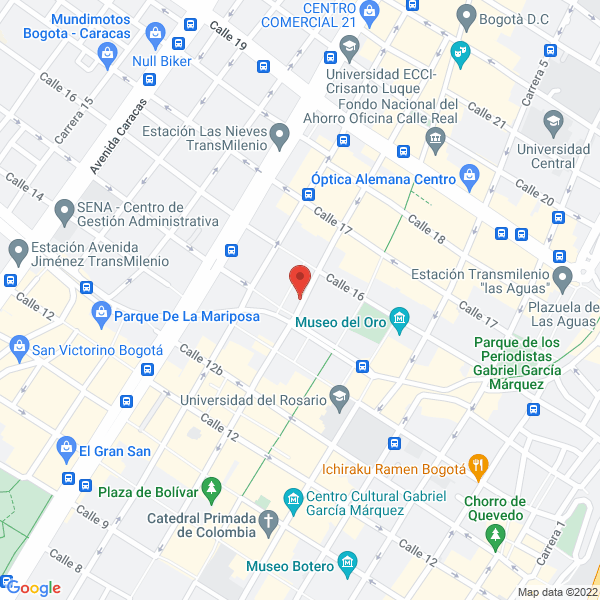 Map of Sentido Verde S.A.S.