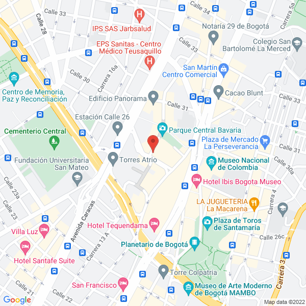 Map of Sephoriz Ltda.
