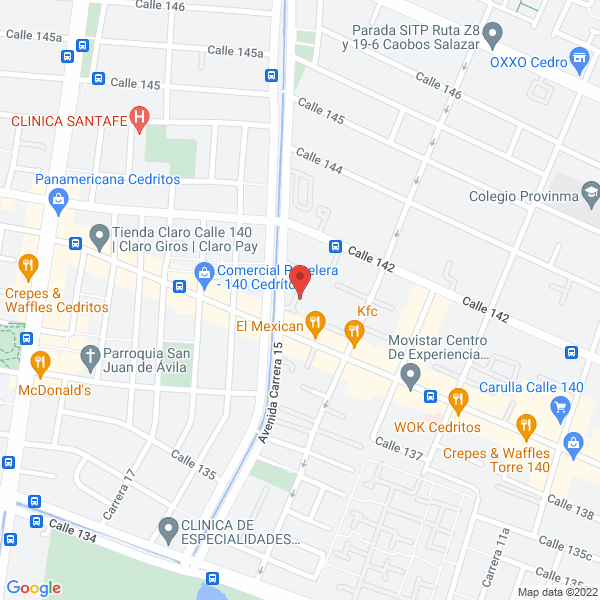 Map of Ser Humano Producciones E.U.