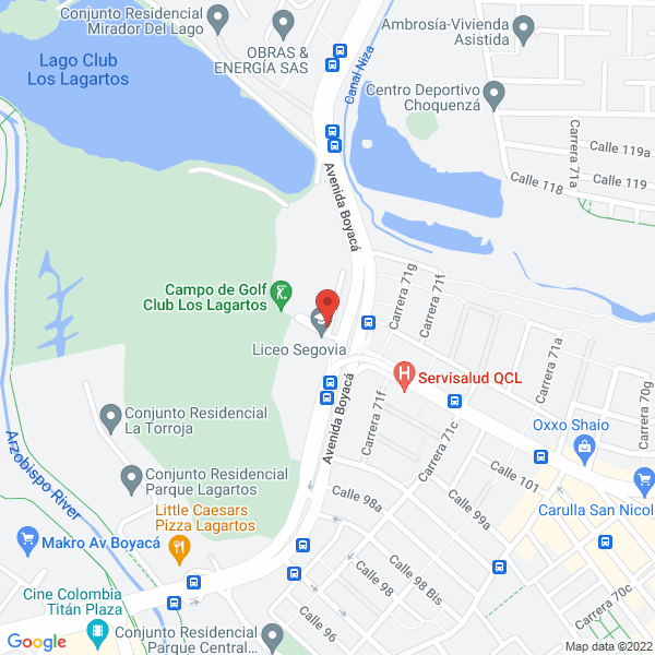 Map of Serfivil S.A.S.