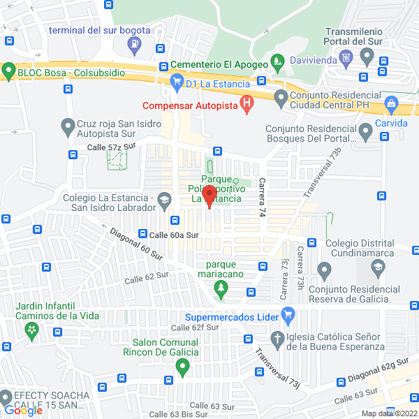 Map of Servicios Generales Global E.U.