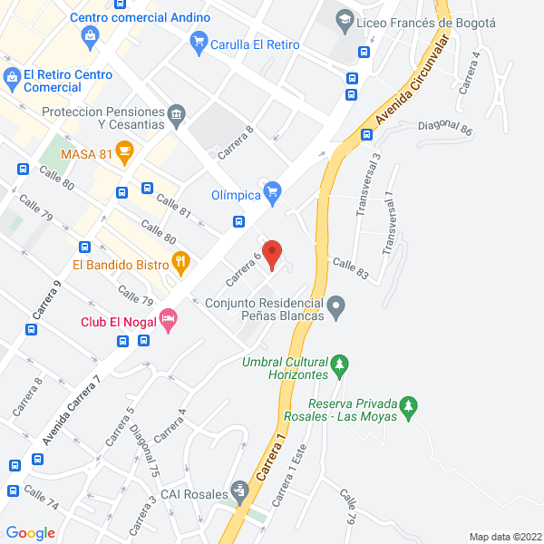 Map of Simón Serrano & Cía. S. En C.