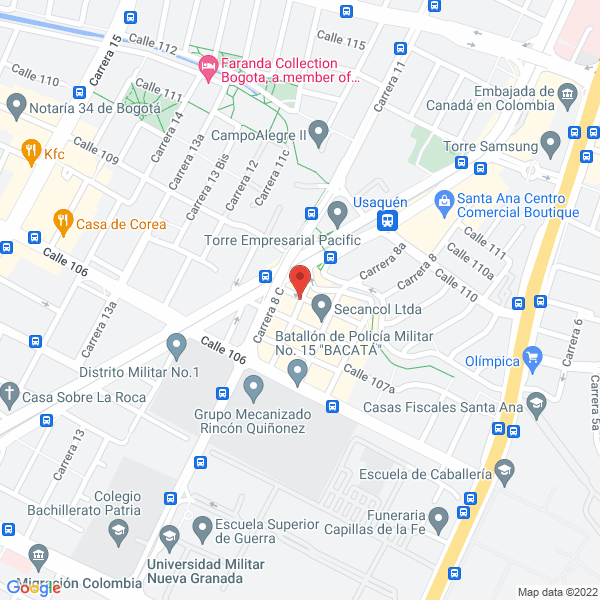 Map of Sims-Renting Ltda.