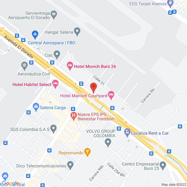 Map of Simulador Colombia S.A.S.