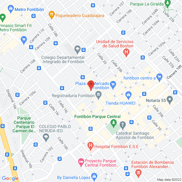 Map of Sinergia Th Ltda.