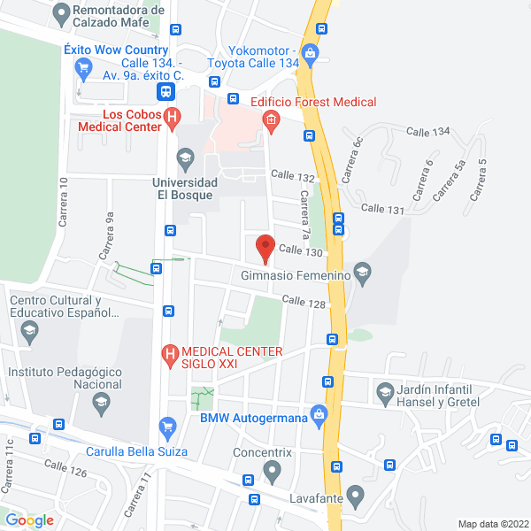 Map of Sinergias En Acción S.A.S.