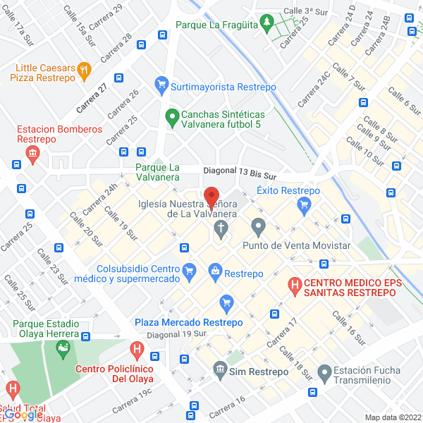 Map of Sion Plus Colombia S.A.S.