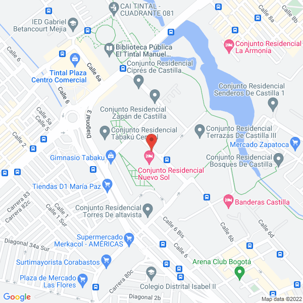 Map of Suministros Slt S.A.S.