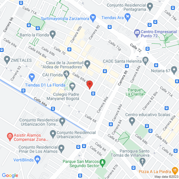 Map of Suministros Y Papelería Empresarial E.U.