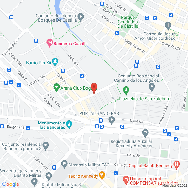 Map of Sumpetrol Ltda.