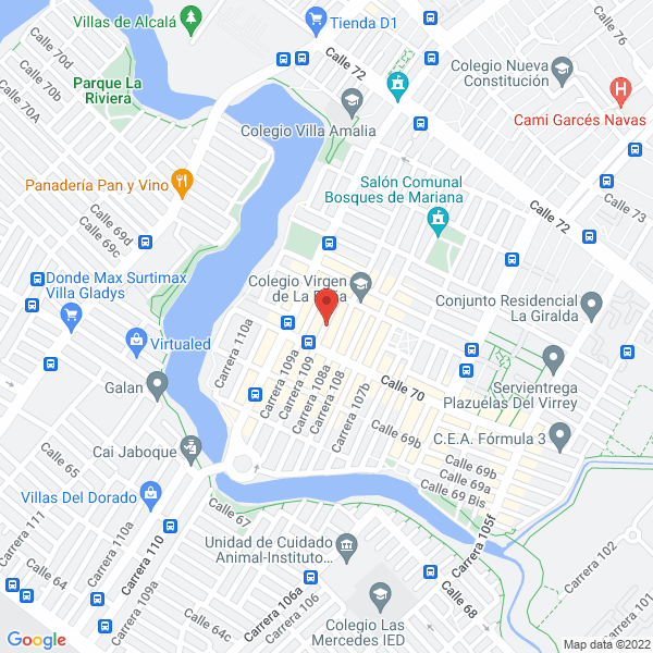 Map of Supplyr Jc S.A.S.